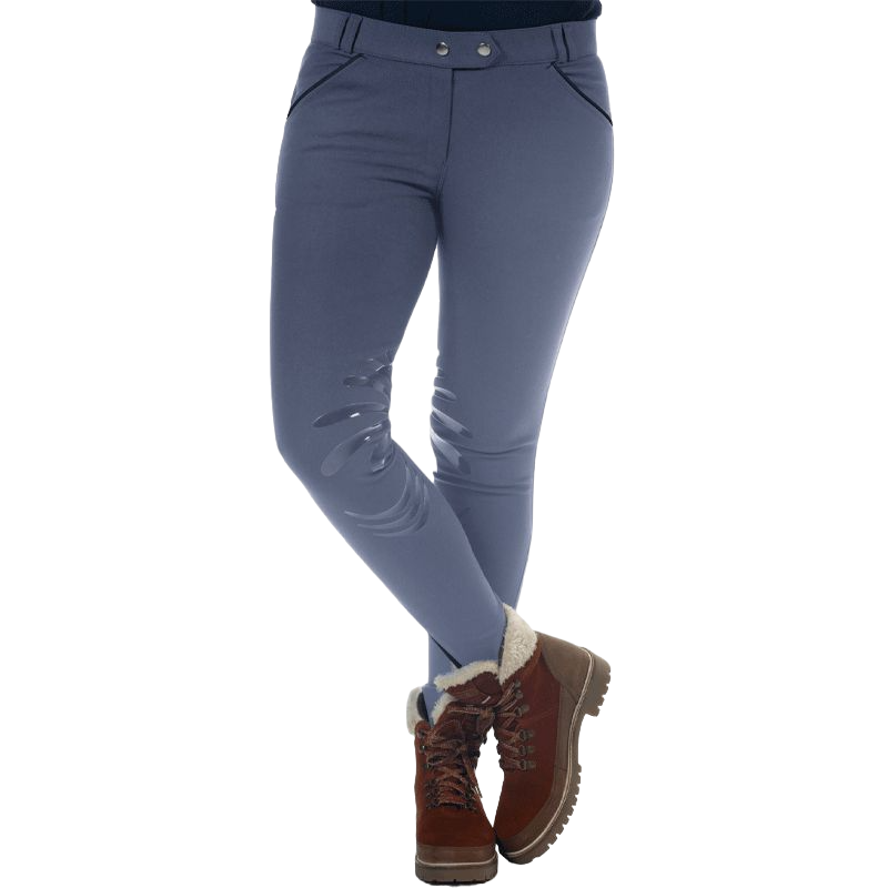 Flags & Cup - Pantalon d'équitation fille Orillia denim | - Ohlala