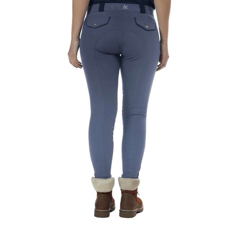 Flags & Cup - Pantalon d'équitation femme Orillia denim | - Ohlala