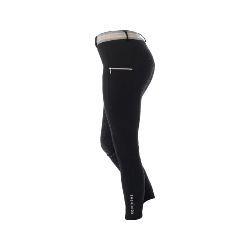 Equithème - Pantalon d'équitation femme Lor noir | - Ohlala