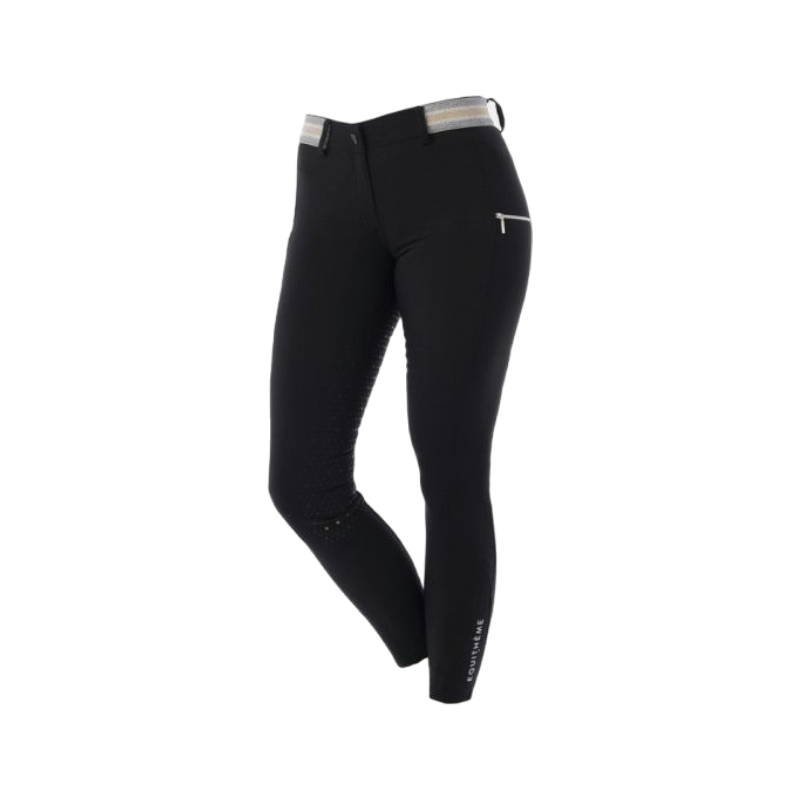 Equithème - Pantalon d'équitation femme Lor noir | - Ohlala