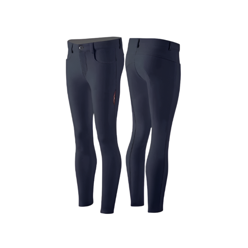 Animo Italia - Pantalon d'équitation enfant unisexe Naw marine | - Ohlala