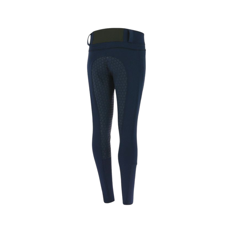 Equithème - Pantalon d'équitation femme softshell Kitzhbuhl full grip marine