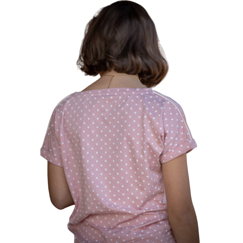 Pénélope - T-shirt femme Poppy nude | - Ohlala