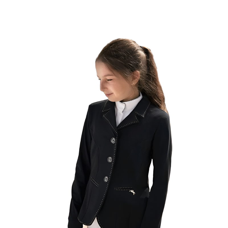 Pénélope - Veste de concours Paris enfant noir | - Ohlala