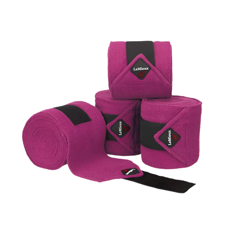 LeMieux - Bandes de polo Plum (x4) | - Ohlala
