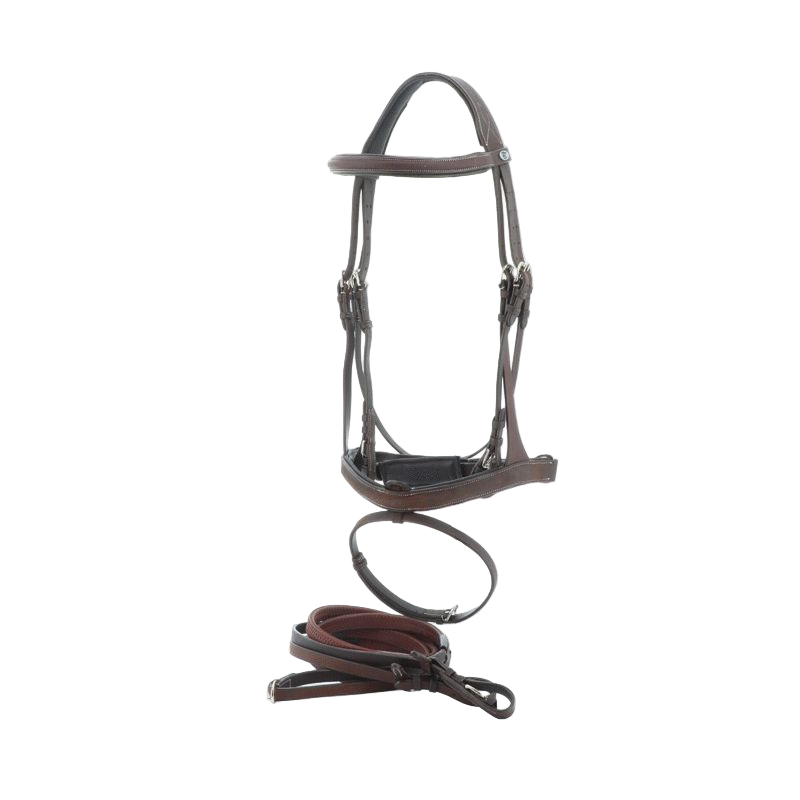 Privilege Equitation - Bridon Touquet met bruine teugels