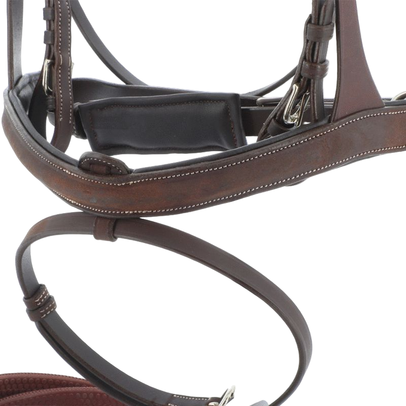 Privilege Equitation – Touquet-Zaumzeug mit braunen Zügeln