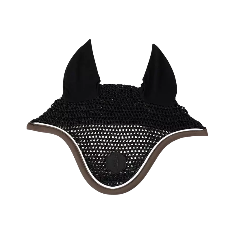 Pro Confort - Bonnet pour chevaux Dynax noir/ marron | - Ohlala