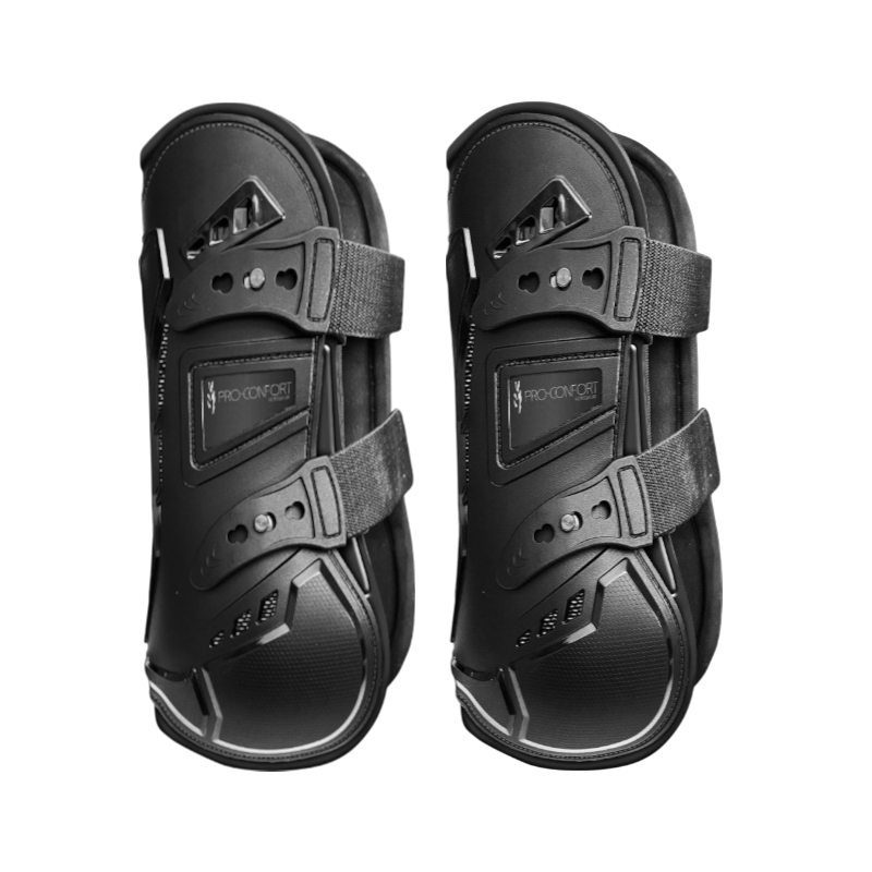 Pro Confort - Guêtres ouvertes Balou avec doublures interchangeables noir | - Ohlala