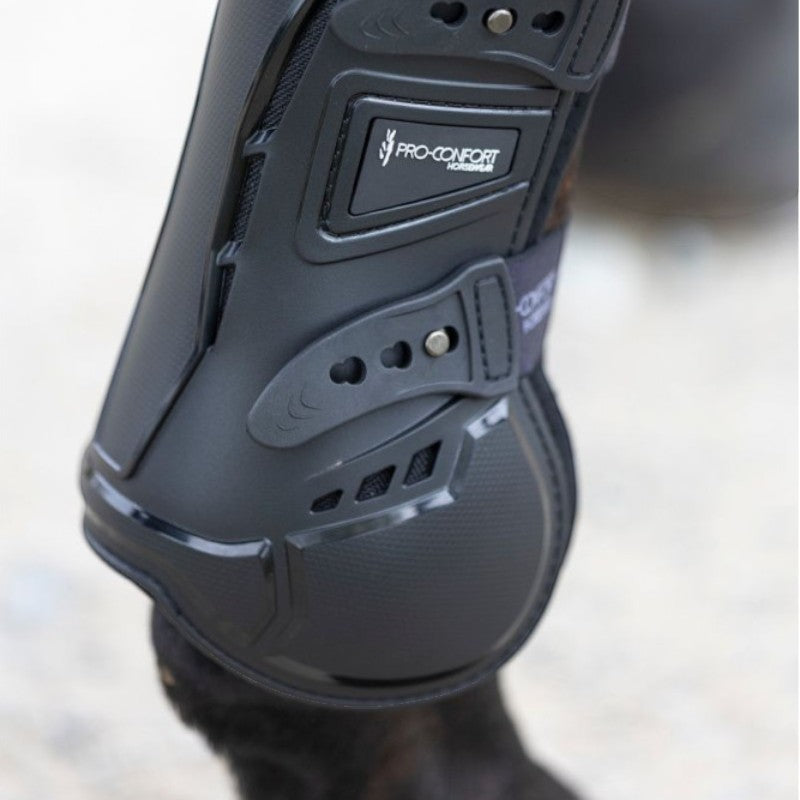 Pro Confort - Guêtres ouvertes Balou avec doublures interchangeables noir | - Ohlala