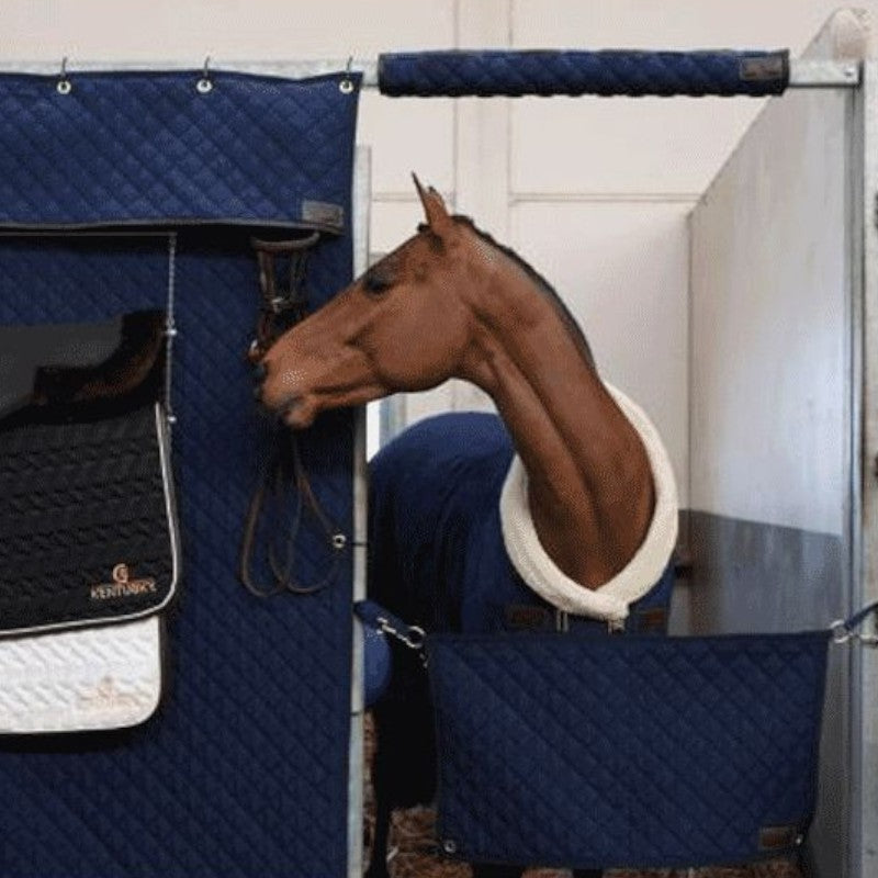 Kentucky Horsewear - Porte de box marine | - Ohlala