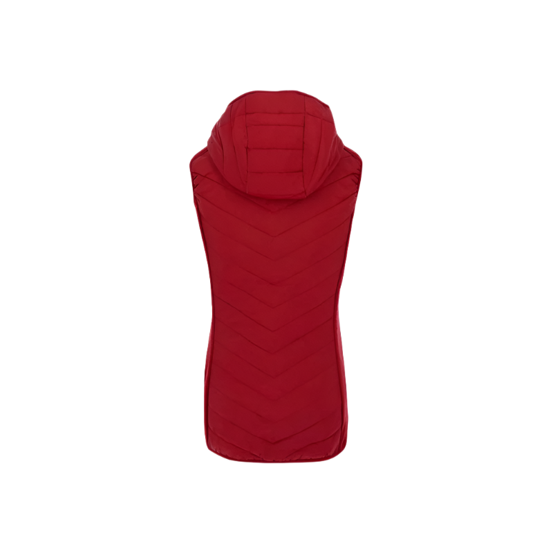 Equithème - Veste sans manches Kim rouge | - Ohlala