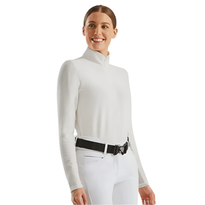 Horse Pilot - Baselayer femme Suntech 2021 blanc | - Ohlala