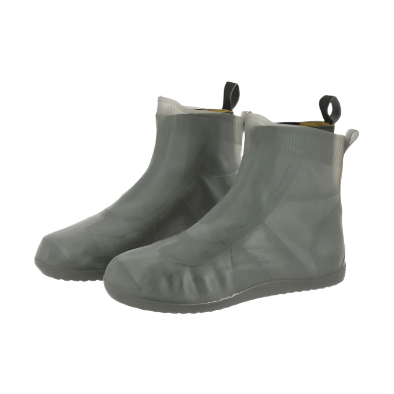 Norton - Sur-bottes en caoutchouc gris | - Ohlala