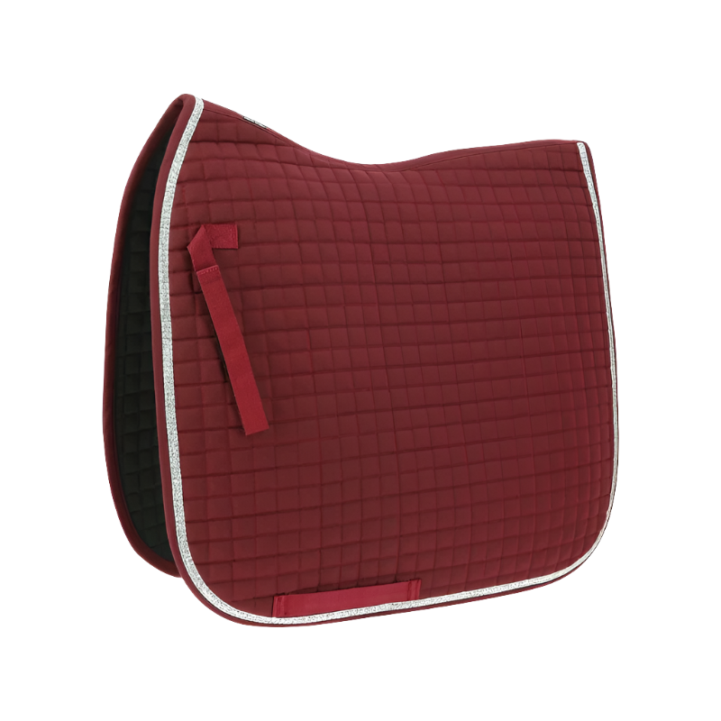 Riding World - Tapis de dressage Girly bordeaux | - Ohlala