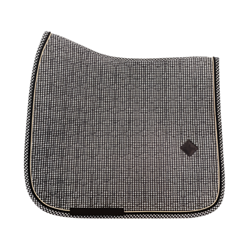 Kentucky Horsewear - Schwarze Dressurdecke mit Hahnentrittmuster