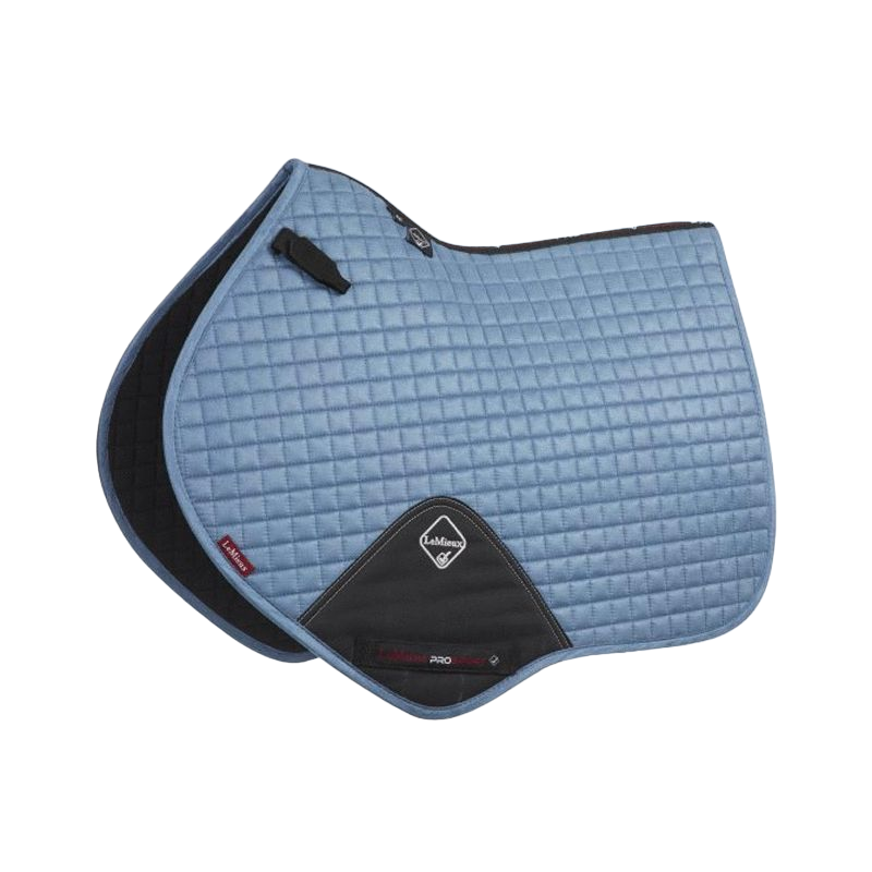 LeMieux - Tapis de selle ProSport Suede Close Contact Ice Blue | - Ohlala