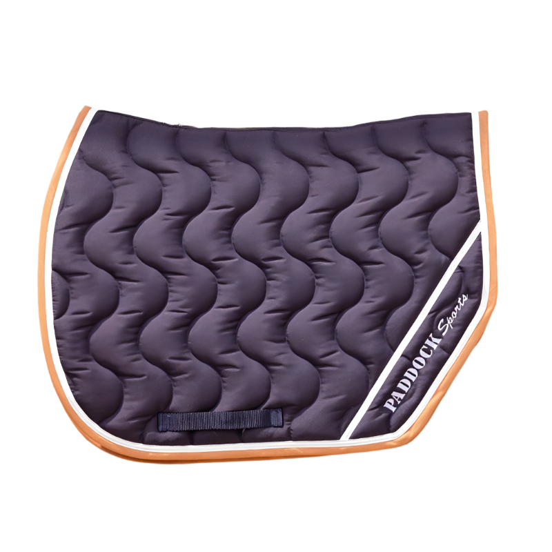 Paddock Sports - Tapis de selle sport origine marine | - Ohlala