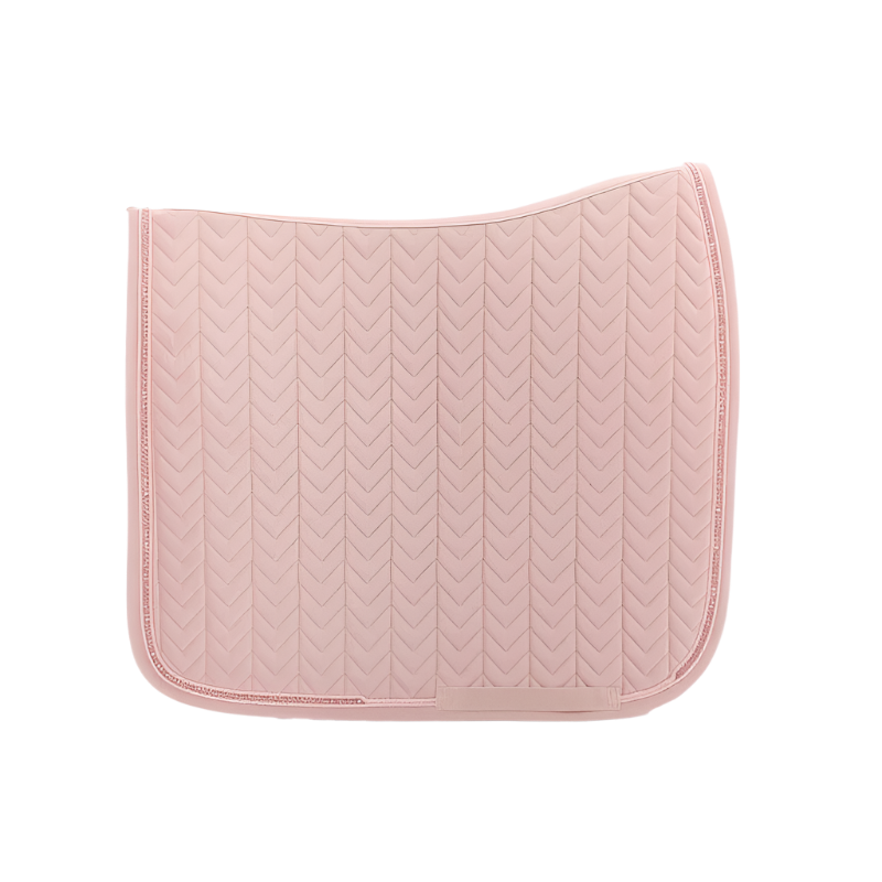 Kentucky Horsewear - Tapis de dressage Velvet Pearls rose tendre | - Ohlala