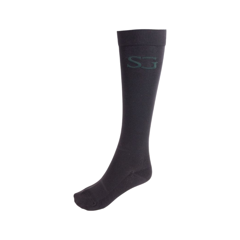 SG - Chaussettes d'équitation Venard noir | - Ohlala