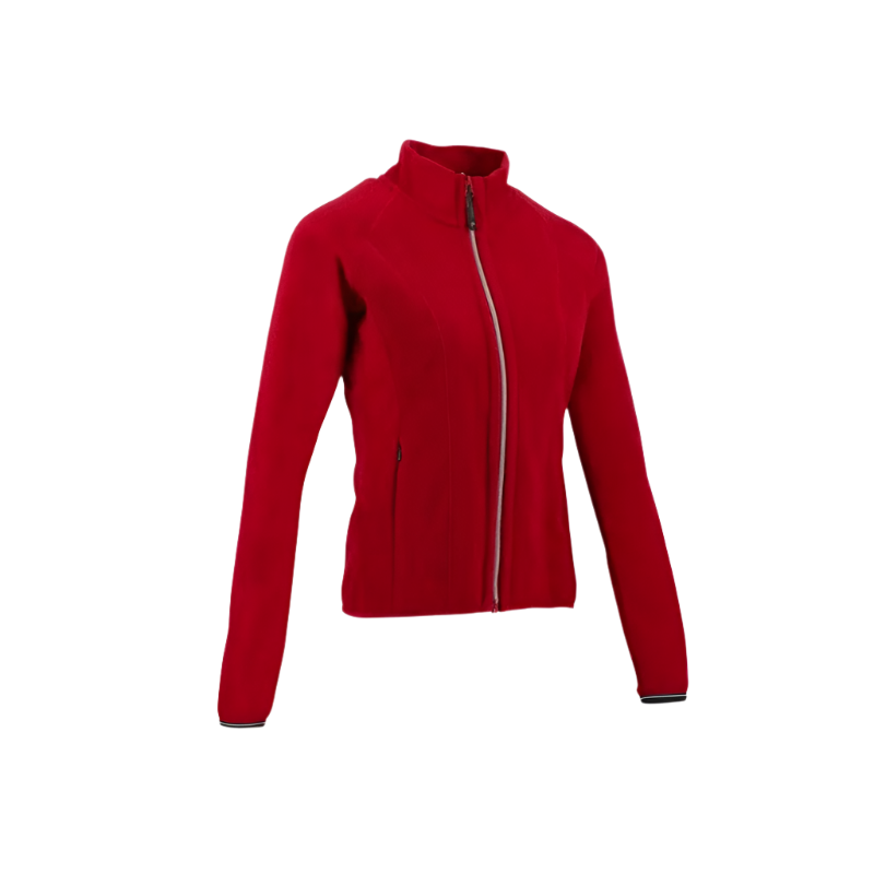 Equithème - Veste polaire femme Lena cerise | - Ohlala