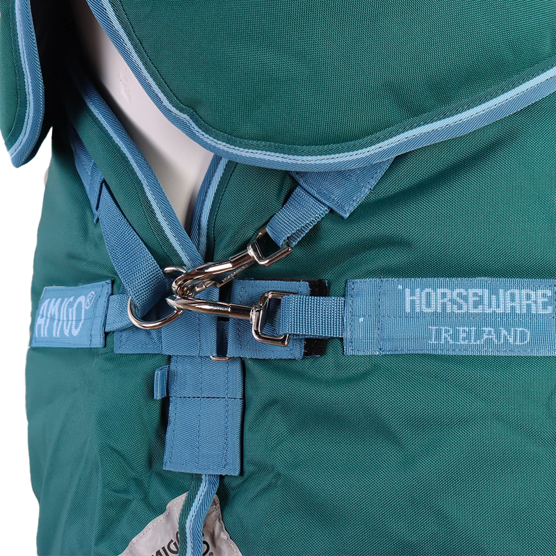 Horseware - Couverture d'extérieur Amigo Bravo 12+ vert 400g | - Ohlala