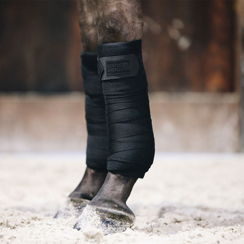 Kentucky Horsewear - Bandes de travail Repellent noir (set de 2) | - Ohlala