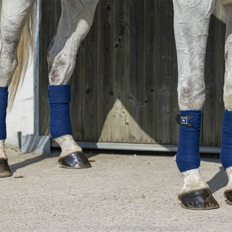 Riding World - Bandes de polo Eco marine | - Ohlala