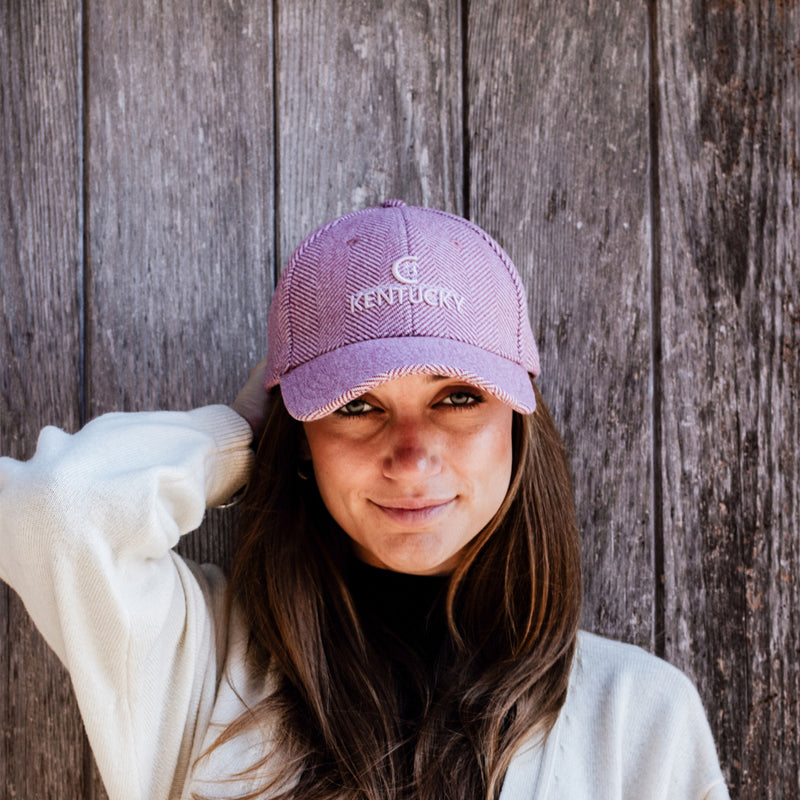 Kentucky Horsewear - Casquette Laine rose | - Ohlala