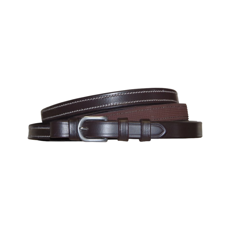 Canter - Rênes de cheval hunter 16 mm Marron | - Ohlala