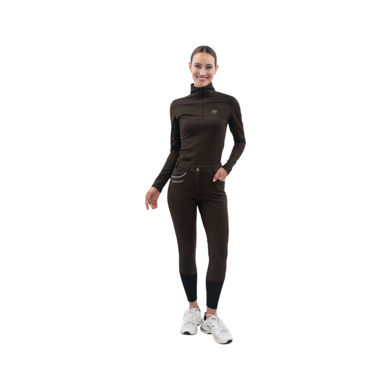 Harcour - Women's riding pants Jaltika cacao 