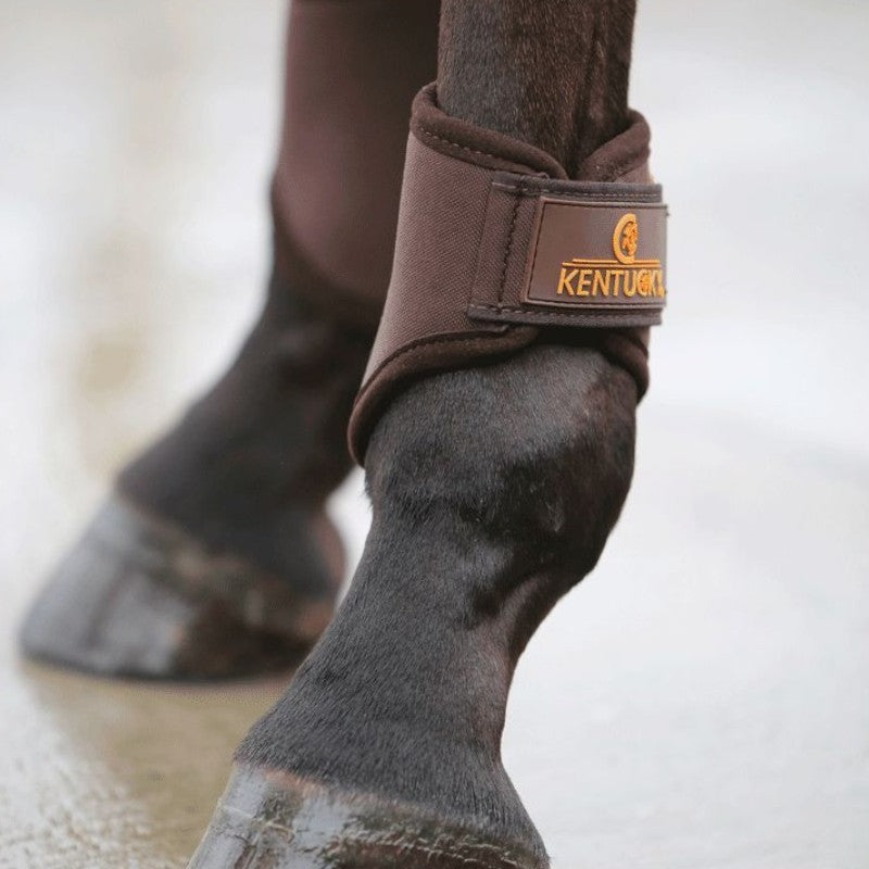 Kentucky Horsewear - Kurzer 3D-Spacer-Fesselschutz, braun