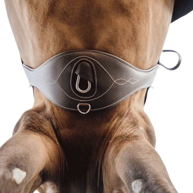 Kentucky Horsewear - Bruine anatomische riem