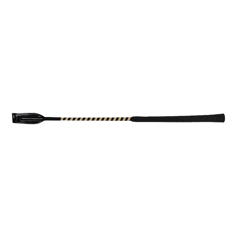 Whip&Go - Cravache Concours noir/ beige