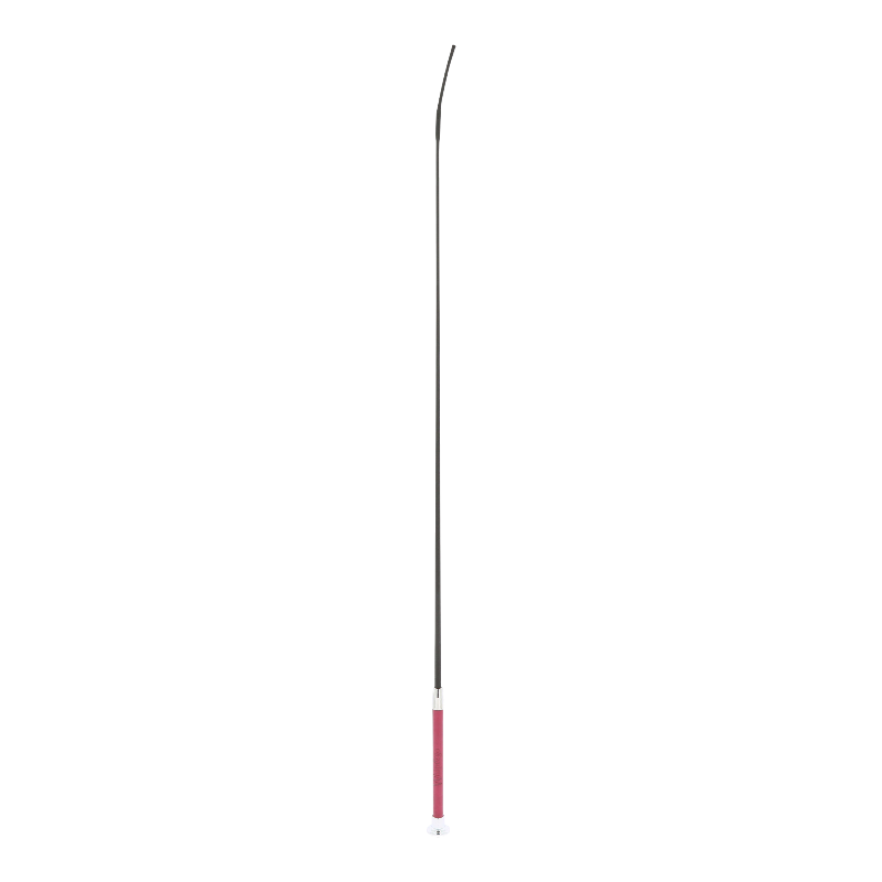 Whip&Go - Cravache de dressage bordeaux/ argent