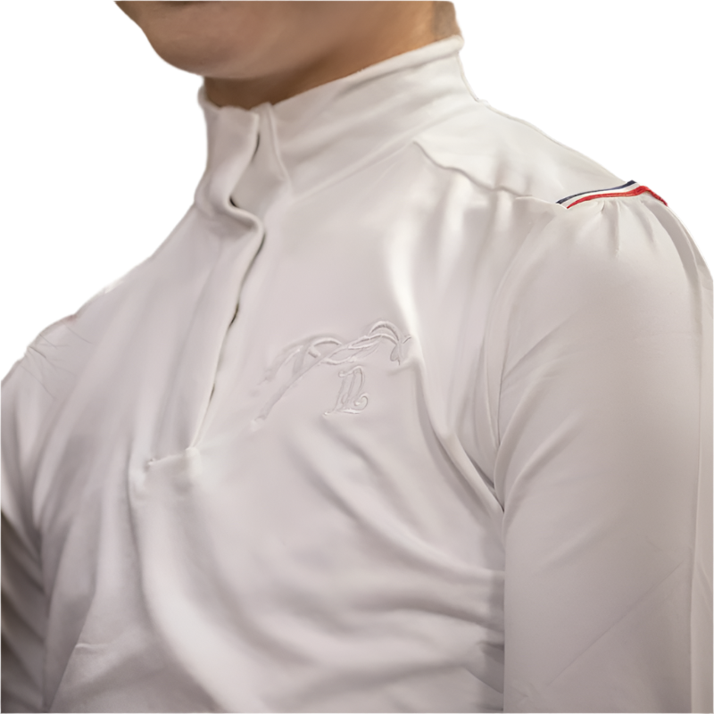 Eden by Pénélope Store - White Bruges children's polo shirt