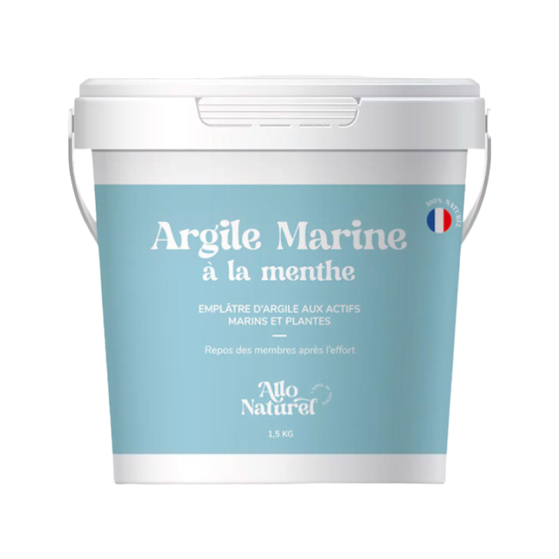 Allo Naturel - Argile pour membres à la menthe