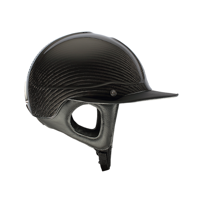 Antarès Sellier - Casque d'équitation Précision Carbone noir visière éclipse