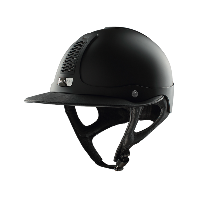 Antarès Sellier - Casque d'équitation Précision Galaxy visière éclipse noir