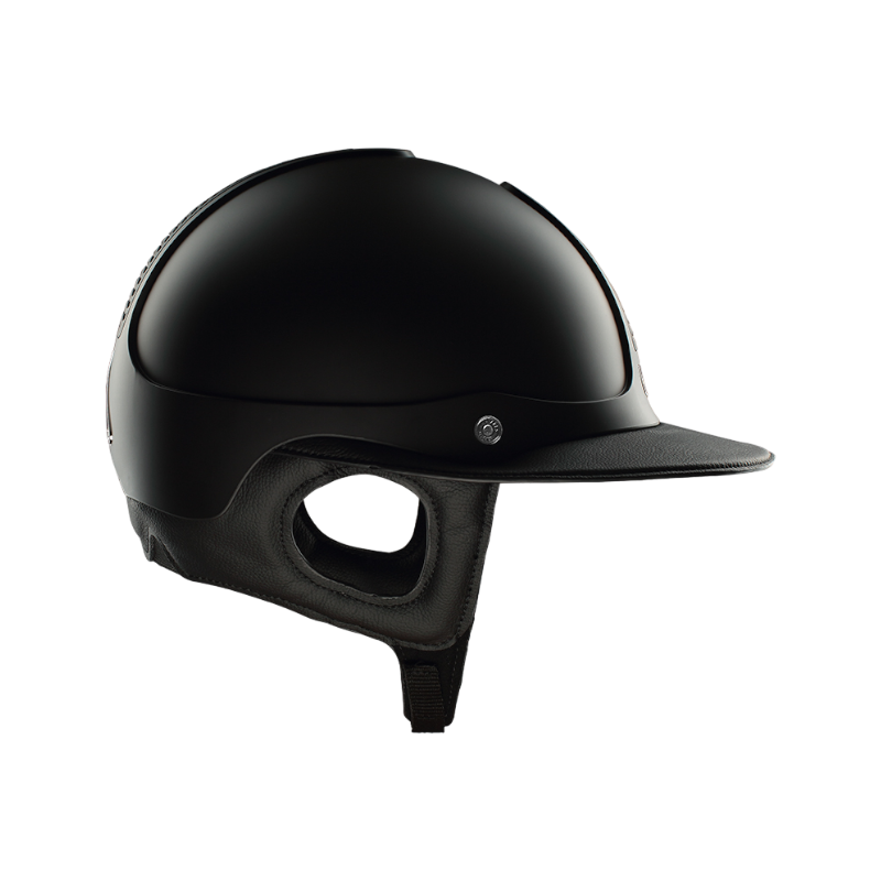 Antarès Sellier - Casque d'équitation Précision Galaxy visière éclipse noir