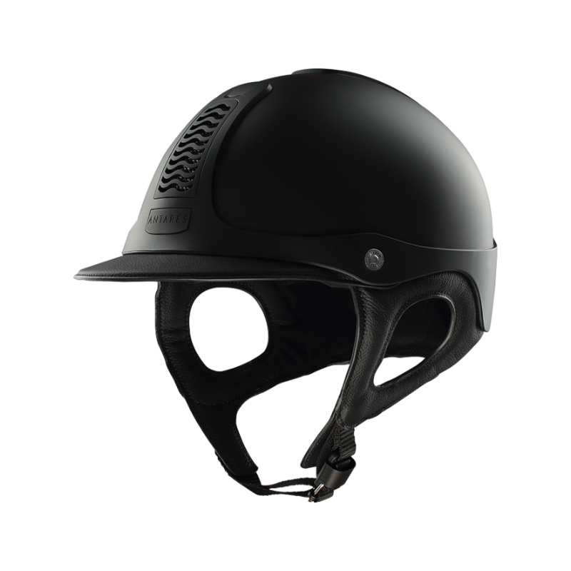 Antarès Sellier - Casque d'équitation Précision Référence visière standard noir