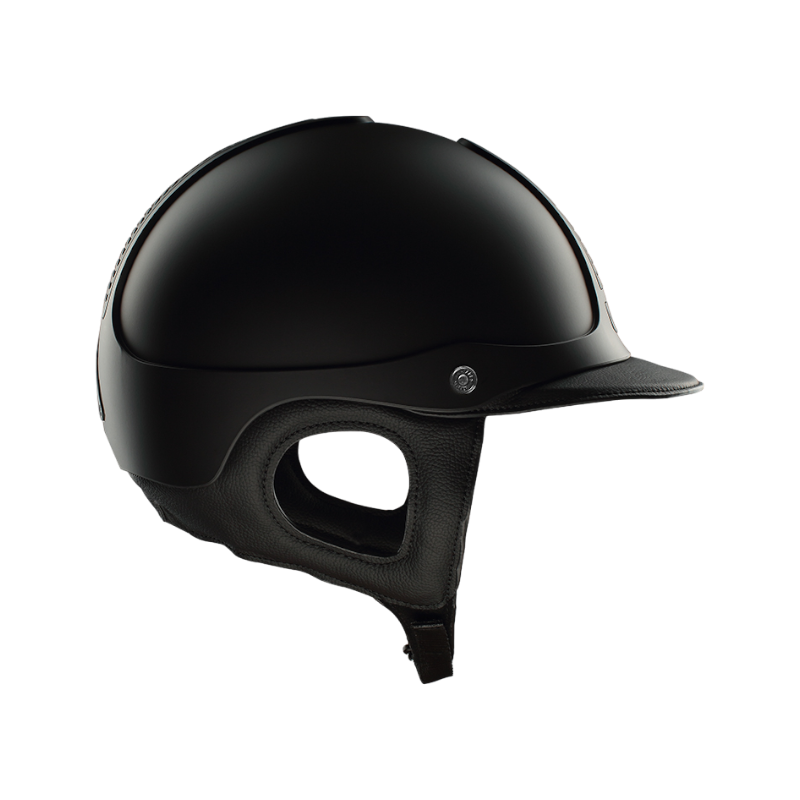 Antarès Sellier - Casque d'équitation Précision Référence visière standard noir