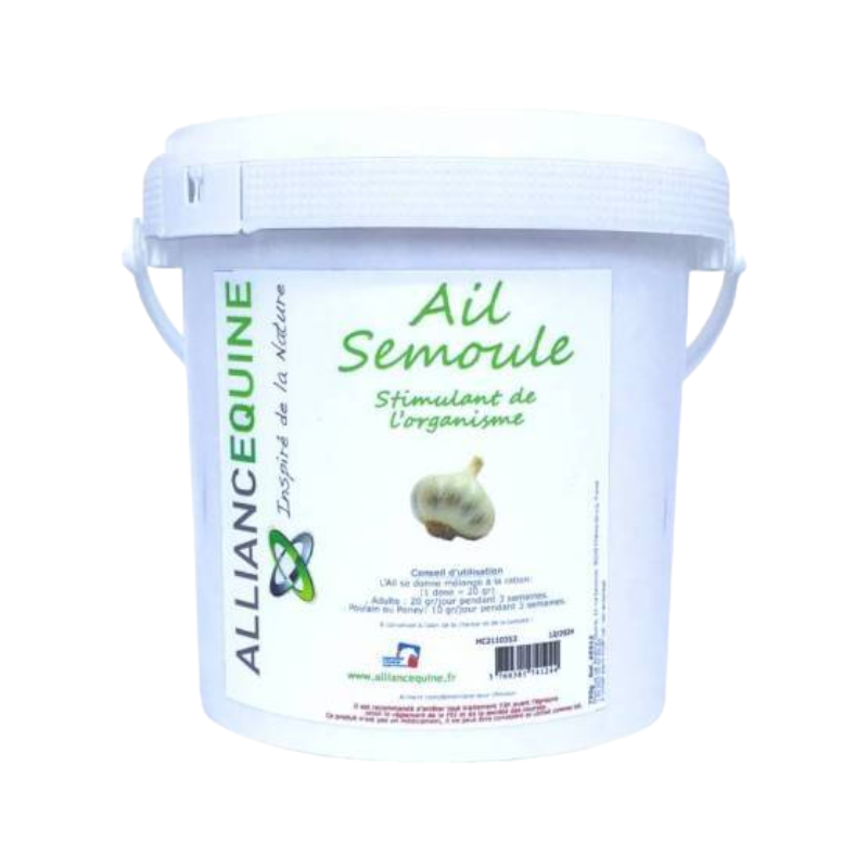 Alliance Equine - Semolina garlic