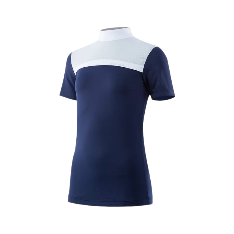 Animo Italia - Polo d'équitation fille Berberis marine