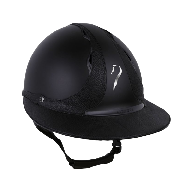 Antarès Sellier - Helm Referenzvisier Eclipse schwarz/schwarz