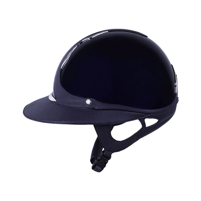 Antarès Sellier - Premium blue/blue varnish helmet