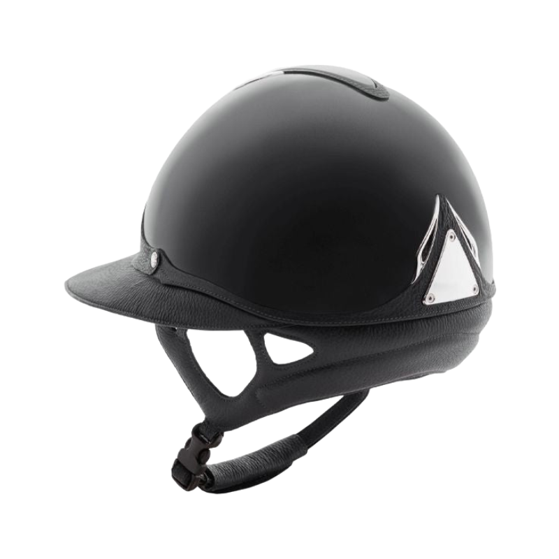 Antarès Sellier - Casque premium vernis gris visière eclipse