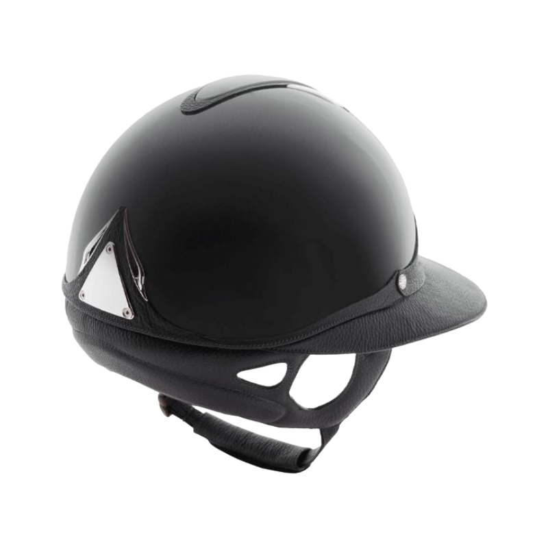 Antarès Sellier - Casque premium vernis gris visière eclipse