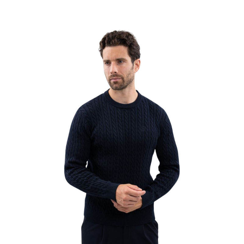 Harcour - Herren Langarmshirt Arthur marine 