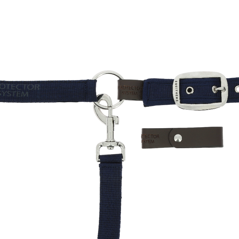 Equithème - Attache de sécurité Protector marron